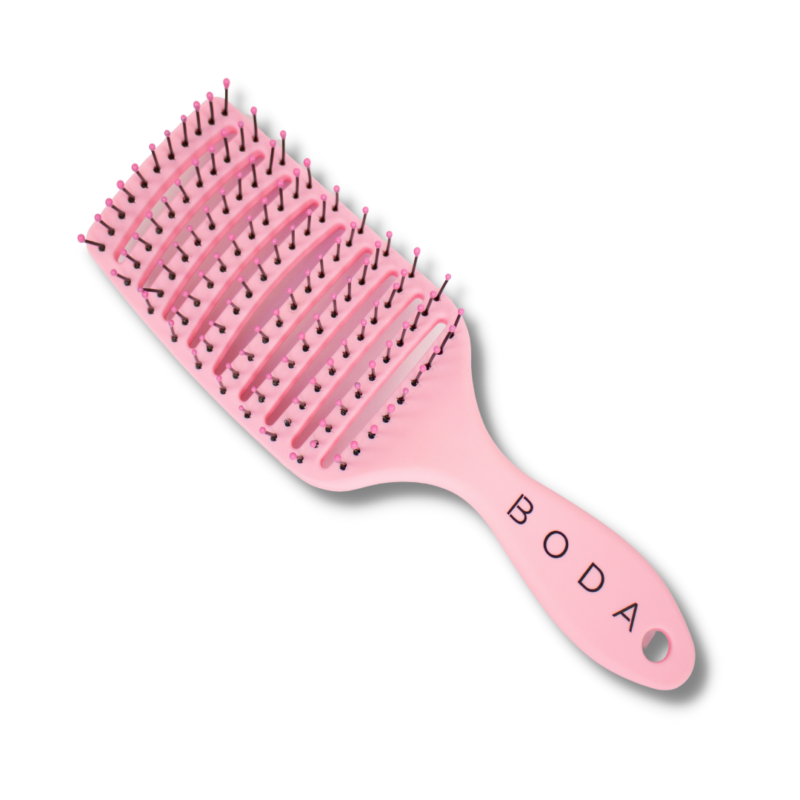 BODA Pink Paddle Hair Brush